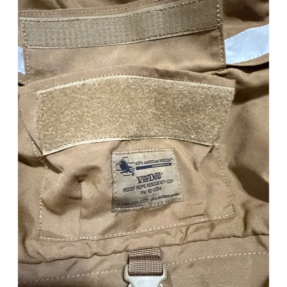 North American Rescue VooDoo Roof Rope Rescue Kit Bg Coyote Tan 90-0024 Tactical